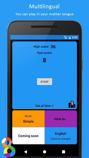 8Colors - Color challenge Screenshot 2 - AppWisp.com