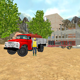 Construction Truck 3D: Material Transport icon