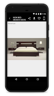Wooden Bed Furniture Design Screenshot