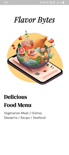 Flavor Bytes Screen 3