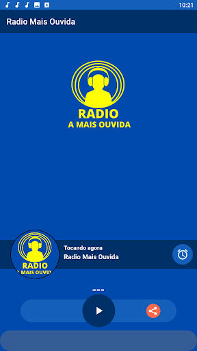 Android application Rádio Mais Ouvida screenshort