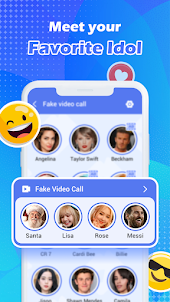 Celebrity Fake Call & Chat