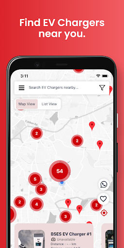 Android application BSES EV screenshort