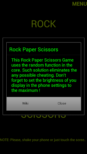 Rock Paper Scissors