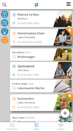 Android application Lukas-Gemeinde screenshort