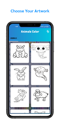 Animals Paint by Number Screen 2