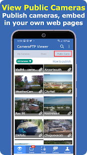 CameraFTP Просмотр IP-камеры Screenshot