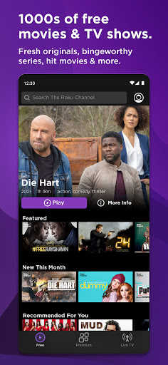 Roku Channel: Free streaming for live TV & movies  screenshots 1