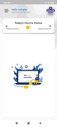 Param QC App Screen 3