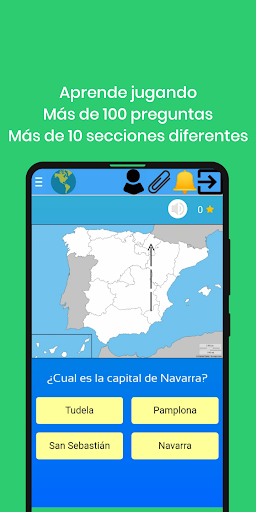 Android application Kiz - Geografia Española screenshort