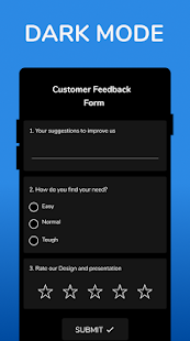 SurveyHeart – vormi ja eksami ekraanipilt