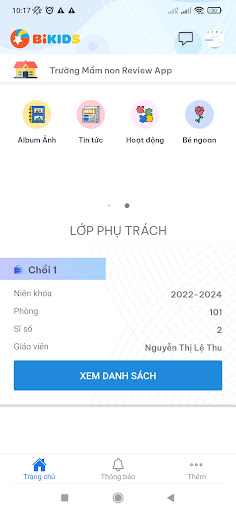 Bikids Teacher Screen 3