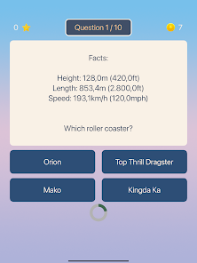 Captura 13 Roller Coaster Quiz android