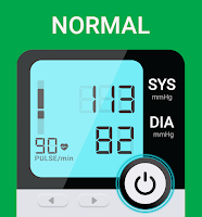 screenshot of Blood Pressure Checker Tracker