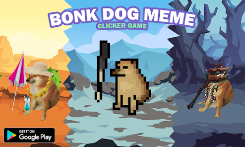 Bonk Dog Meme - Clicker game 2.1.1 APK + Mod (Free purchase) for Android