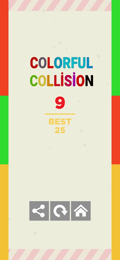 Android application Colorful Collision screenshort