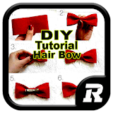 DIY Tutorial Hair Bow icon