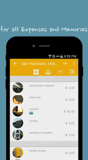 My World : Travel Expense Screenshot 3 - AppWisp.com