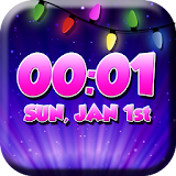 New Year Clock icon