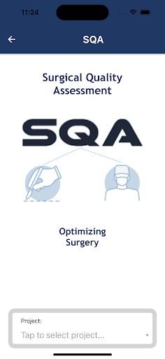 Android application SQA App screenshort