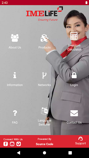 Android application IME LIFE screenshort
