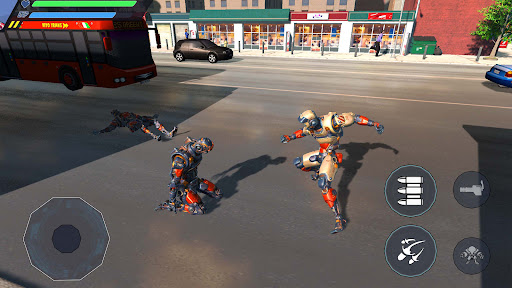 Android application Iron Hero Game:Super City Hero screenshort