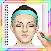 How to Draw Makeup Step by Step | Girl's Drawing