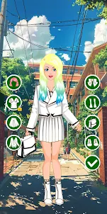 College Girl Dress Up Game