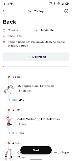 MojoMello Fitness Screen 3