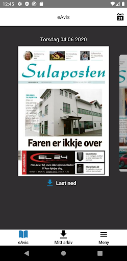 Android application Sulaposten screenshort