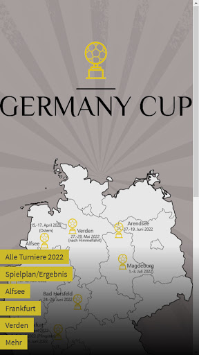 Android application GERMANY CUP screenshort