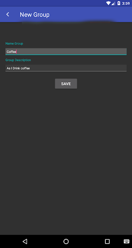 Android application Counter screenshort