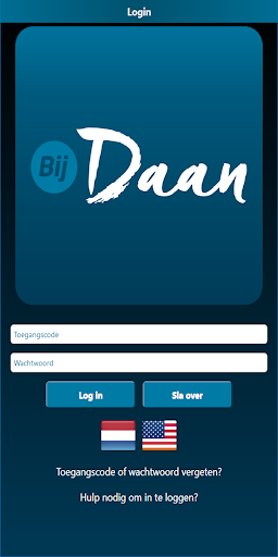 Android application Bij Daan screenshort