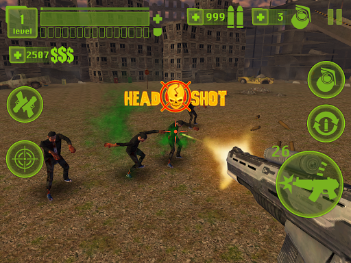 Code Triche Zombie Hell 3 : Last Stand - FPS Shooter APK MOD 5