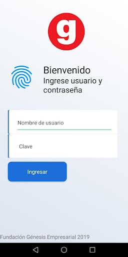 Android application App Operaciones screenshort