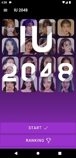 Android application IU 2048 Game screenshort