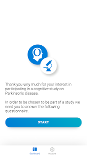 Parkinson's Cognitive Research 4.3.16 APK screenshots 1