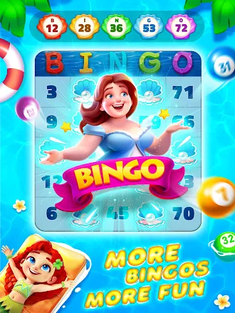 Game screenshot ビンゴアイランド-楽しい家族ビンゴ mod apk