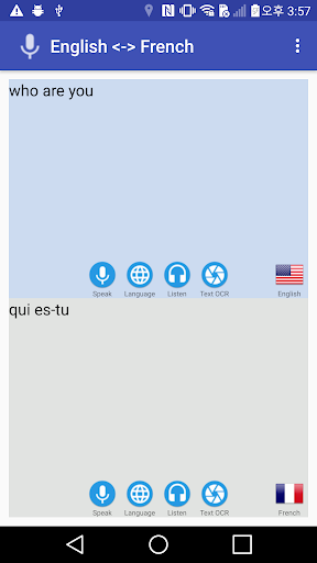 Translator and interpreter Screen 2