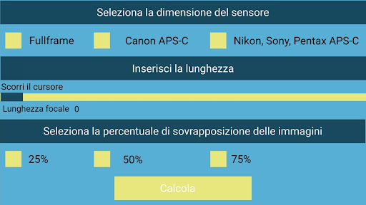 Android application Panorama Mosaico screenshort