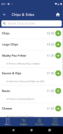 Franks Takeaway Screen 3