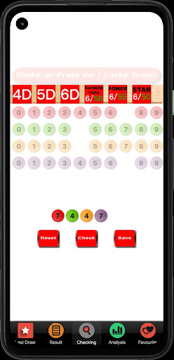 Sports TOTO 4D, TOTO 6/58 Screen 3
