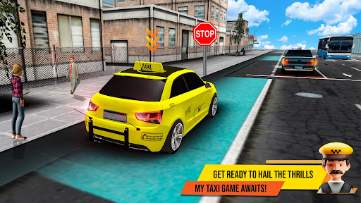 Taxi Simulator 2023: Taxi Game Screen 3