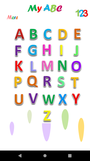 Android application MyABC Nursery screenshort