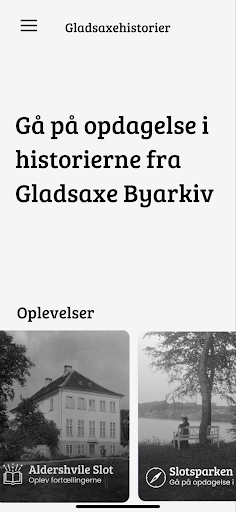 Android application Gladsaxehistorier screenshort