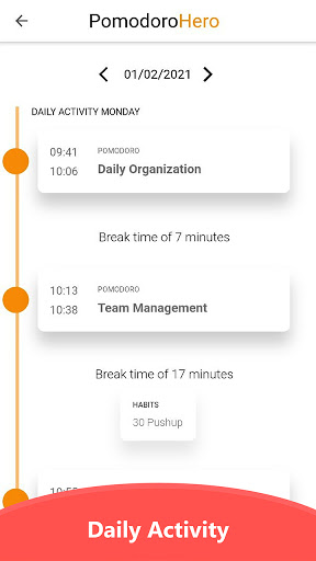 Pomodoro Hero Screenshot 4 - AppWisp.com