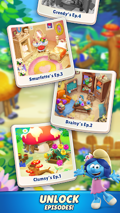 Smurfs Magic Match - Screenshot 3