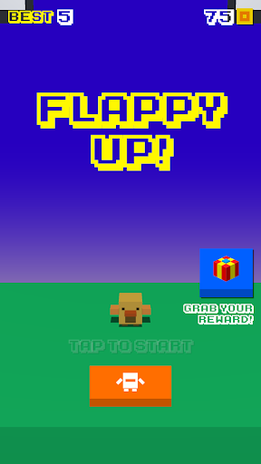 Android application Flappy Up screenshort