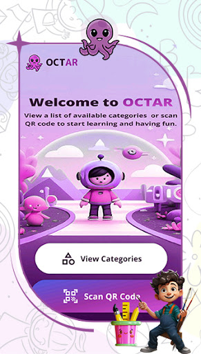 OCTAR: 3D AR Coloring Screenshot 1 - AppWisp.com