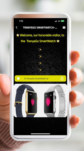 Android application TRANYAGO SMARTWATCH-Guide screenshort